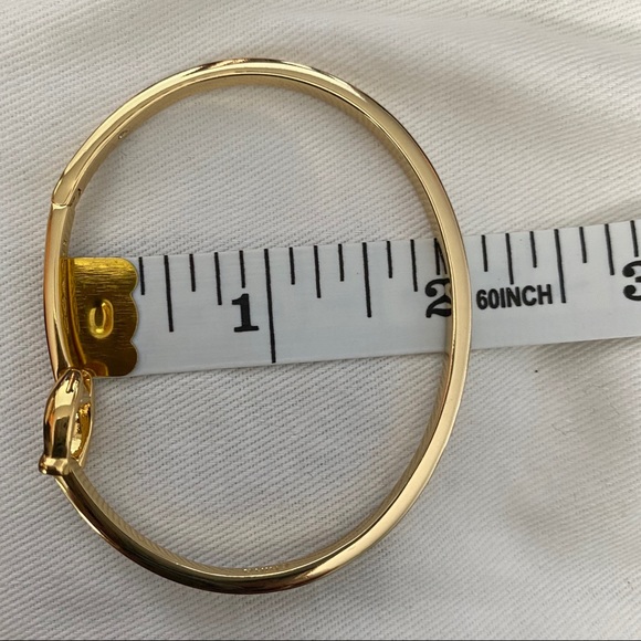 NWT Coach Signature Hook Bangle - Picture 7 of 8